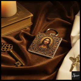 Golden Sacred Icon - Jesus