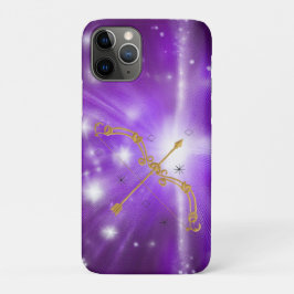 Golden Sagittarius iPhone / iPad case