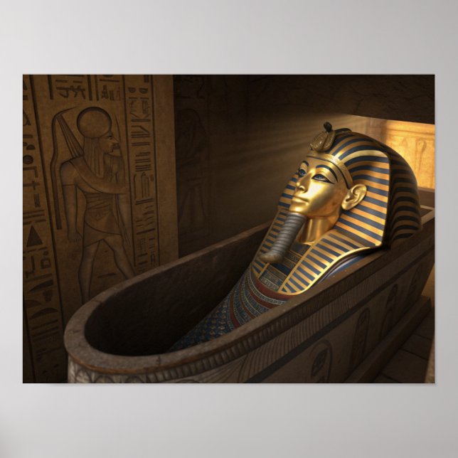 Golden Sarcophagus Poster (Framsidan)