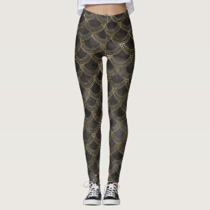 Golden Scales Glam 1 Leggings