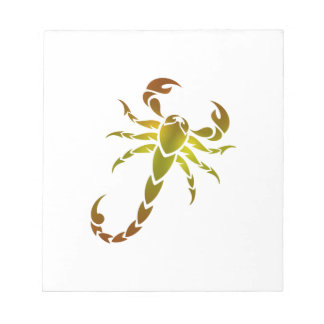 Golden Scorpion Anteckningsblock
