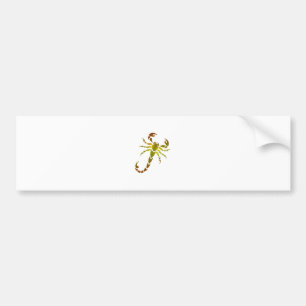 Golden Scorpion Bildekal