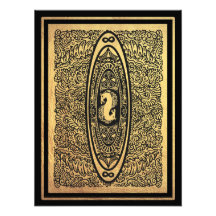 Golden Seahorse Mandala - Ornate Infinity Design