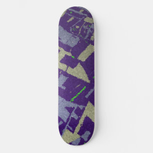 Golden Section Lila Old School Skateboard Bräda 21,6 Cm