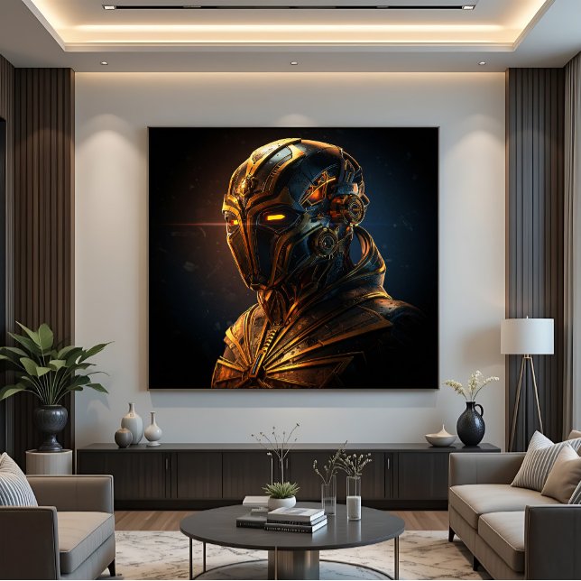 Golden Sentinel: Framtidens Uppvaknande Poster (Skapare uppladdad)