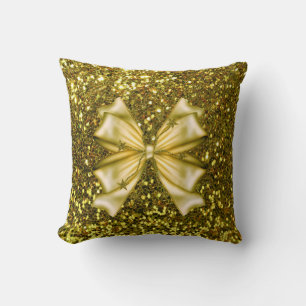 Golden Sequins med ben Kudde