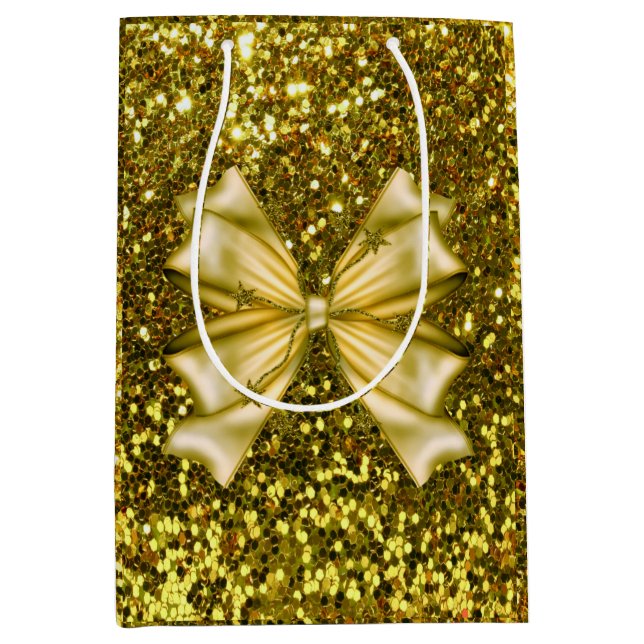 Golden Sequins med Bow (Framsidan)