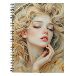 Golden Seraph - gel av Light and Grace Anteckningsbok