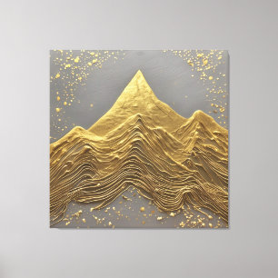 Golden Serenity Canvastryck