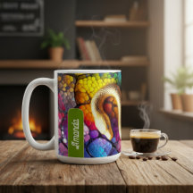 Golden Serpent Mosaic