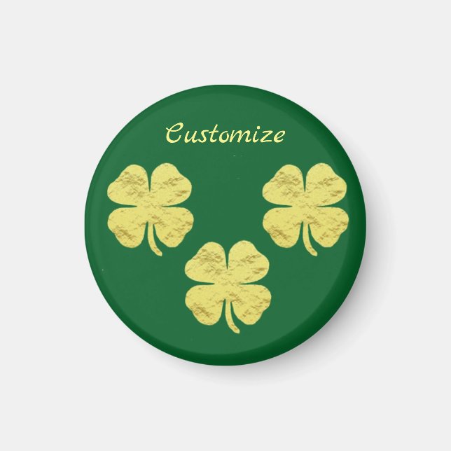 Golden Shamrocks Thunder_Cove Magnet (Framsidan)
