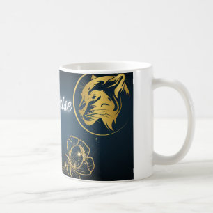 Golden Shooting Star-överraskning Kaffemugg