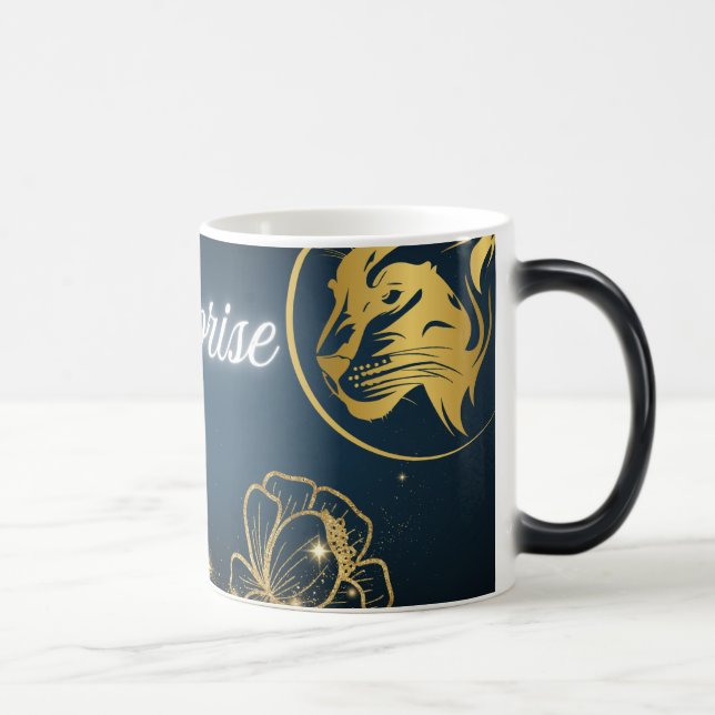 Golden Shooting Star-överraskning Magisk Mugg (Höger)