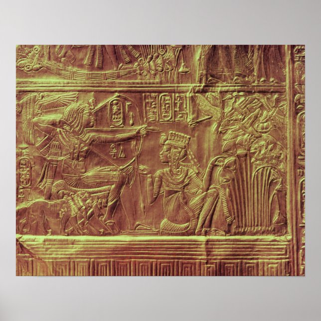 Golden shrine, Tutankhamun's Treasure Poster (Framsidan)