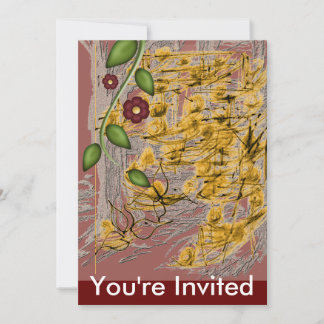 Golden Skogen Inbjudningar