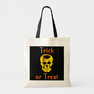 Golden Skull Bus eller godis Bag Tygkasse