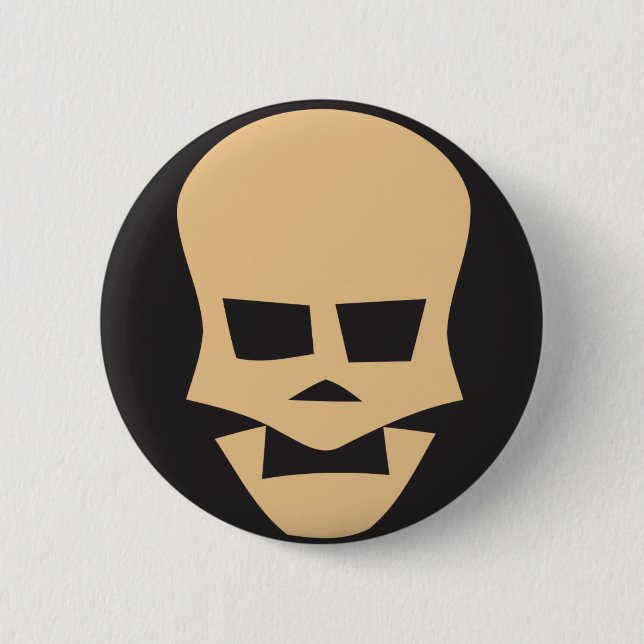 Golden skull knapp (Framsida)