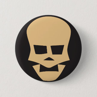 Golden skull knapp
