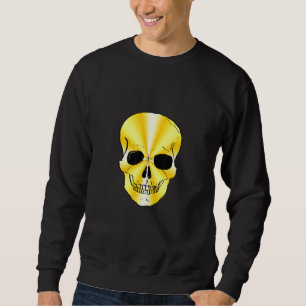 Golden Skull Lång Ärmad Tröja