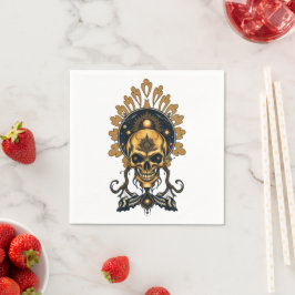Golden Skull och dess Cosmic Secrets. Pappersservett