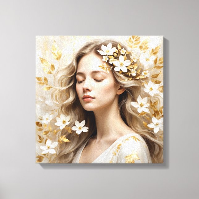 Golden Slumber Canvastryck (Framsida)