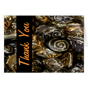 Golden Snigel + Tack Hälsningskort