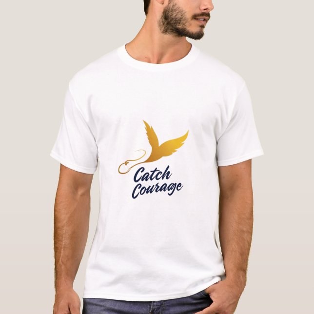Golden Snitch ball Catch courage T Shirt (Framsida)