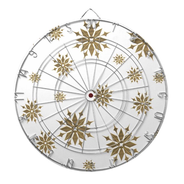 Golden snöflingor piltavla (Framsidan)