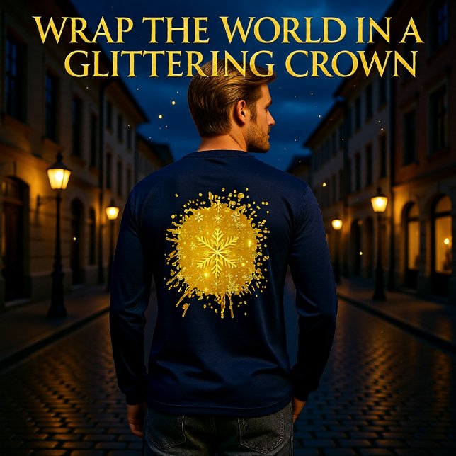 Golden Snow T Shirt (Skapare uppladdad)