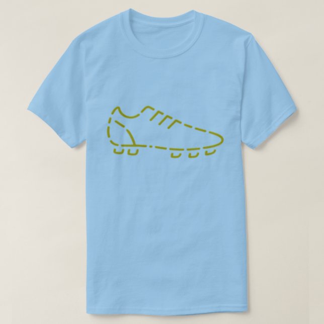Golden Soccer Shoe Advanced Art Manar Bet-Shirt T Shirt (Design framsida)