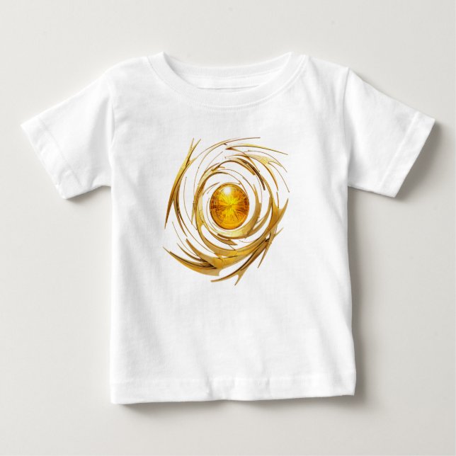 Golden Sol Art Baby T-Shirt (Framsida)