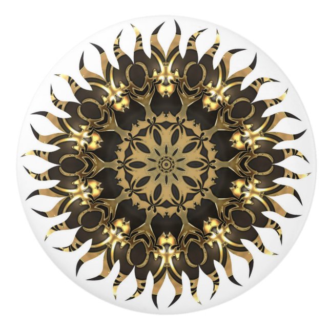 Golden Sol Flame Knopp (Framsidan)