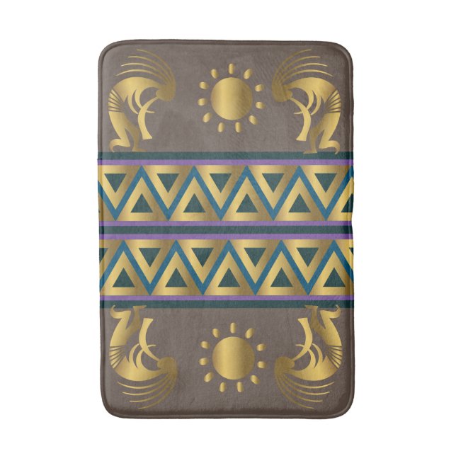 Golden Sol Kokopellis Bath Mat Badrumsmatta (Framsidan (Vertikal))