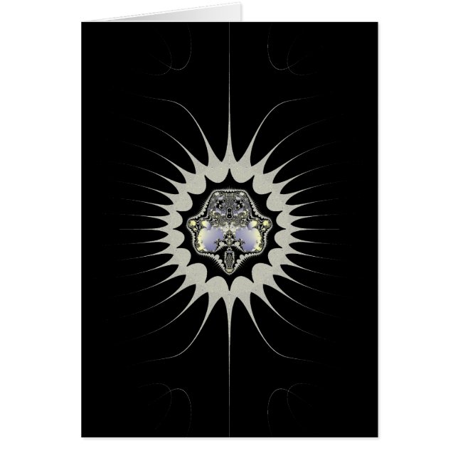 Golden Space Hälsningskort (Framsidan)