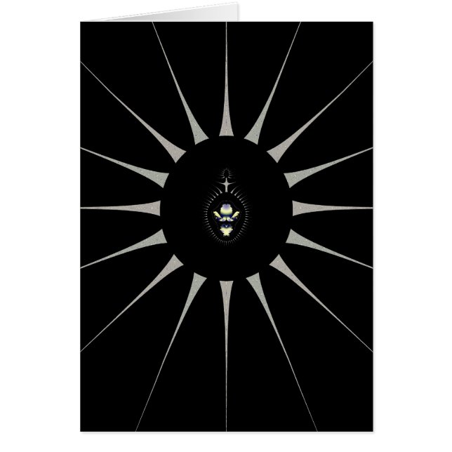 Golden Spider Hälsningskort (Framsidan)