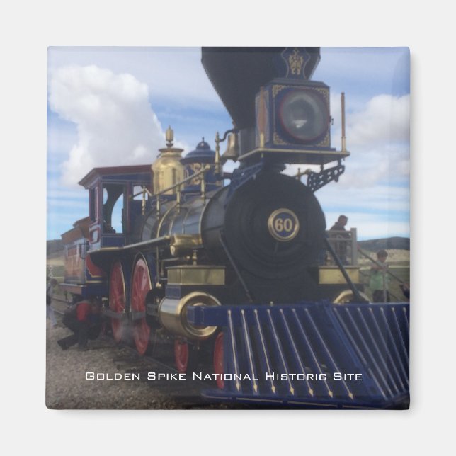 Golden Spike National Historical Site Magnet (Framsidan)