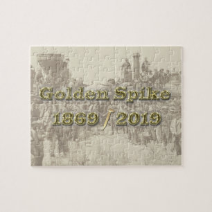 Golden Spike Transkontinental Railroad Sesquincent Pussel