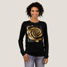 Golden Spiral Geometry T Shirt