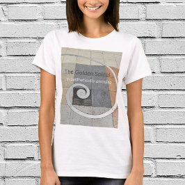 Golden Spiral I är en estetisk leasing T Shirt