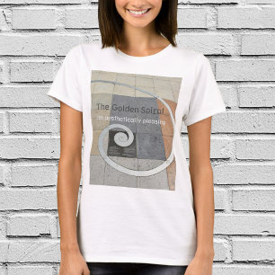 Golden Spiral I är en estetisk leasing T Shirt