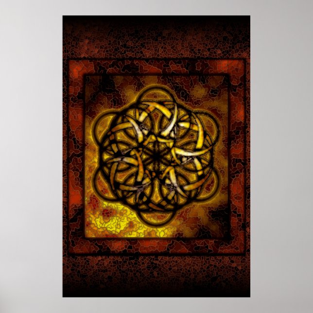 Golden Spiral Poster (Framsidan)