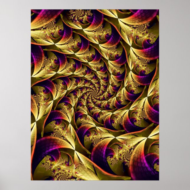 Golden Spiral Poster (Framsidan)