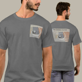 Golden Spiral T Shirt