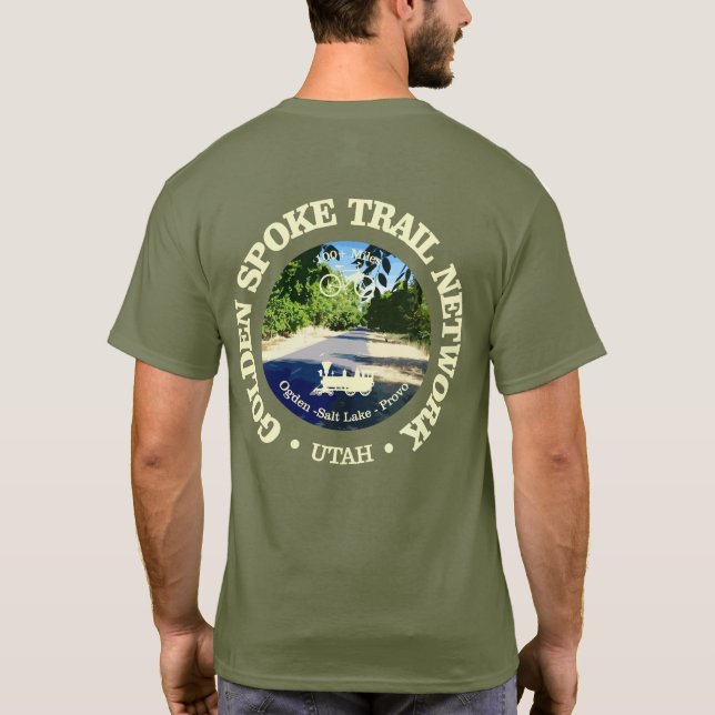 Golden Spoke Trail Network (c) T Shirt (Baksida)