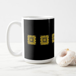 Golden Square AI art Kaffemugg