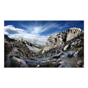 Golden Staircase - John Muir Trail Fototryck