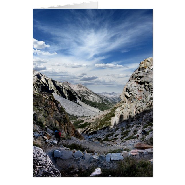 Golden Staircase - John Muir Trail OBS Kort (Framsidan)