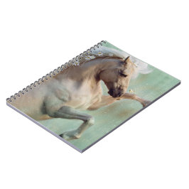 Golden Stallion Horse - Anteckningsbok