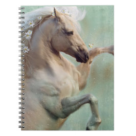 Golden Stallion Horse - Anteckningsbok