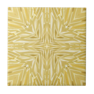 Golden star 4-spetsig geometrisk design kakelplatta
